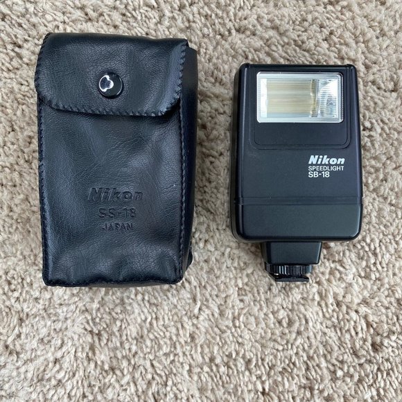 Nikon Speedlight SB-18, Nikon SS-18‎ Case Untested 8022670 - Picture 1 of 6